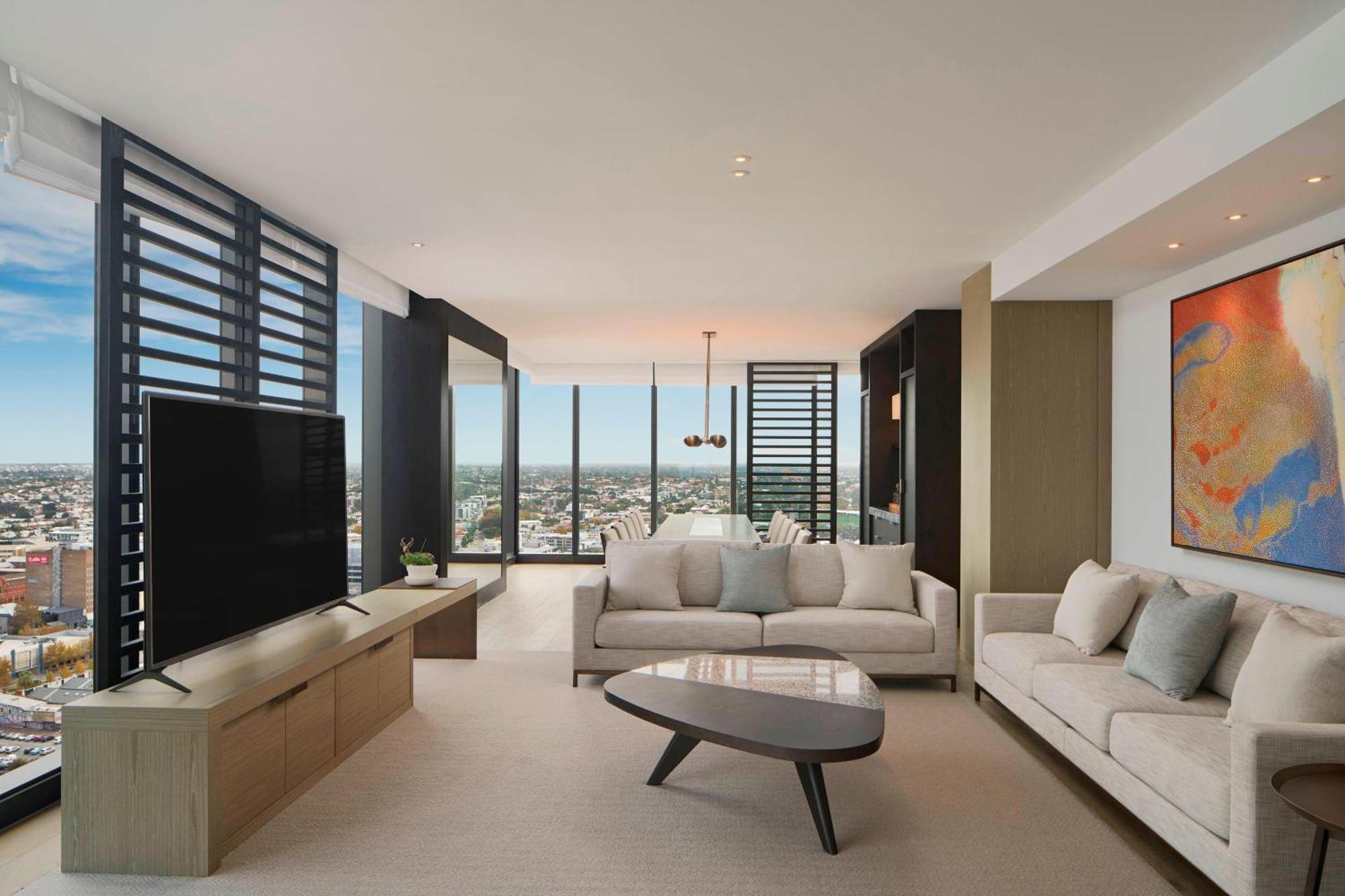 The Westin Perth Hotel Exterior photo The living room of a typical apartment